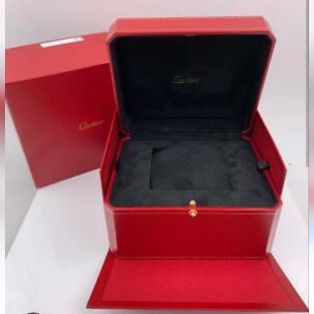 New Panthère de Cartier Stainless Steel Ladies Watch & Watch/Jewelry Box NWOT - Picture 9 of 10